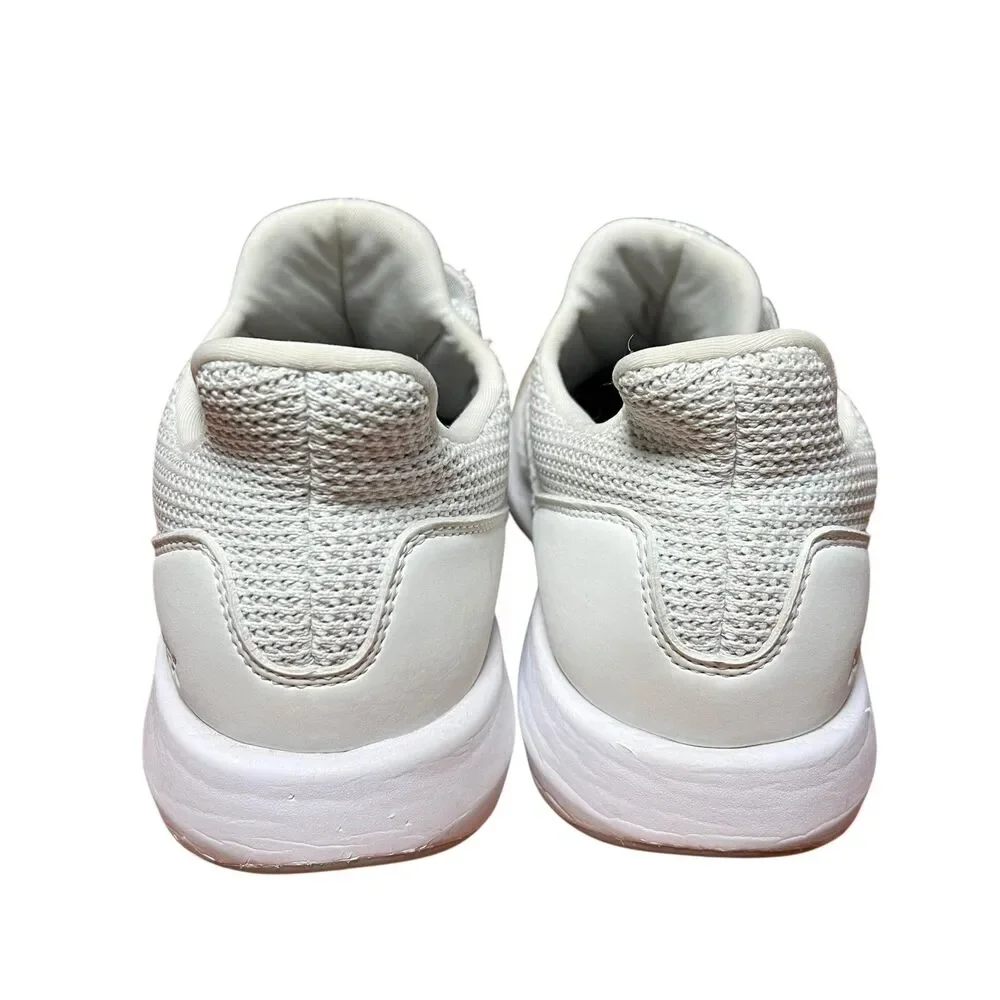 Apex Sneakers Womens Sz 8.5 X-Wide White Walking Mesh Comfort Gym Running Shoese